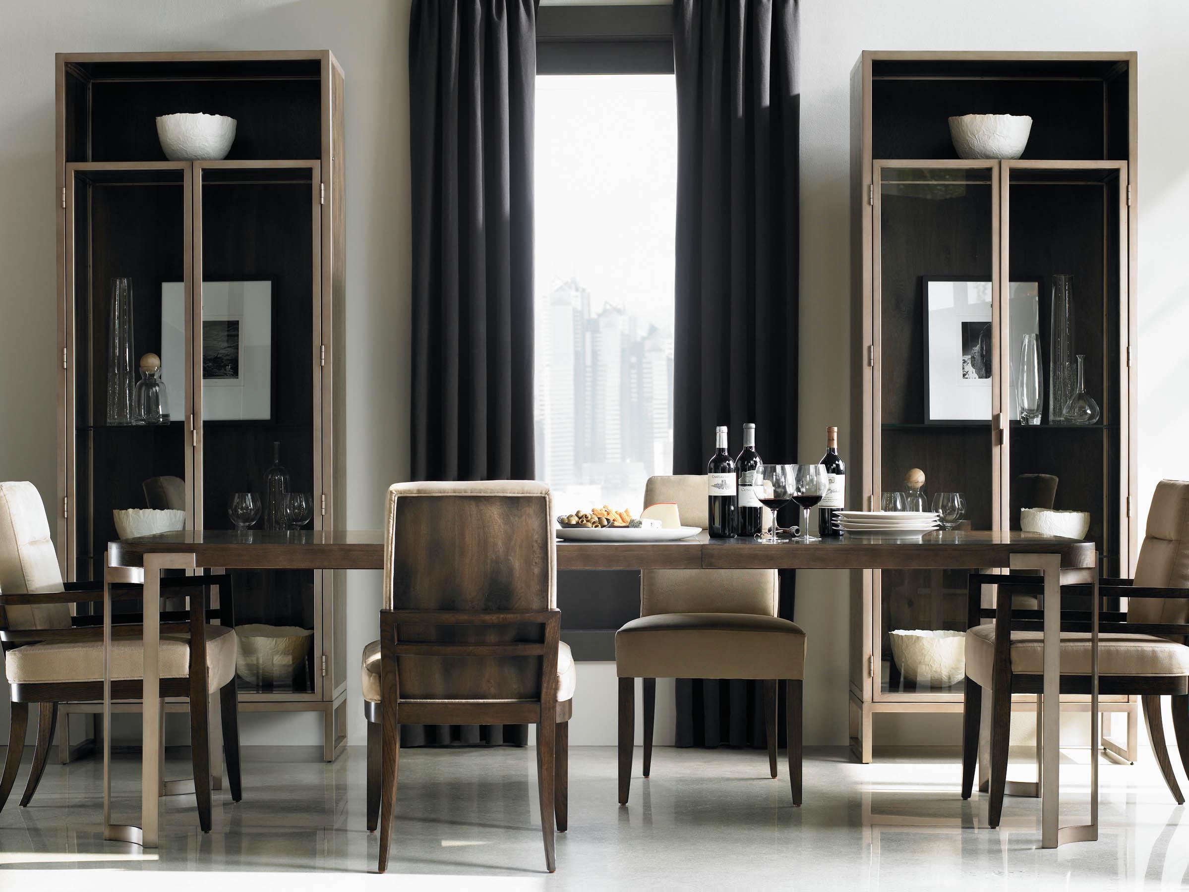 Schnadig Modern Artisan Artisans Dining Table with Modern Industrial